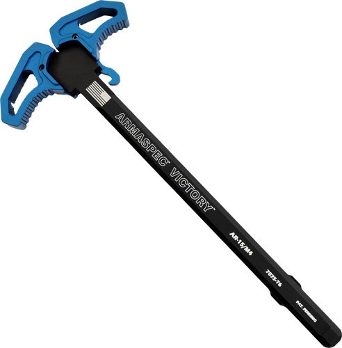 ARM161BLUE.jpg ARMASPEC VICTORY CHANGING - HANDLE BLUE AR15