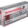WINCHESTER SUPER-X 243 WSSM - 100GR POWER POINT 20RD 10BX/CS