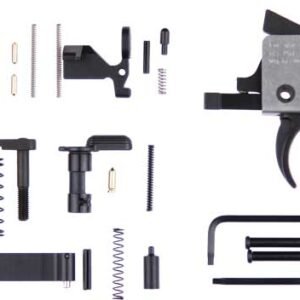CMC AR15/AR10 LOWER PARTS KIT - WITH 3-3.5LB CURVED TRIGGER