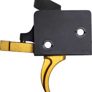 CMC TRIGGER AR15 SINGLE STAGE - CURVED GOLDFINGER 3.5LB