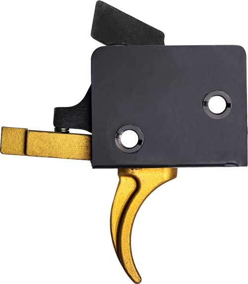 CMC TRIGGER AR15 SINGLE STAGE - CURVED GOLDFINGER 3.5LB