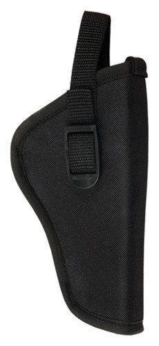 DLX1.jpg BULLDOG OWB HOLSTER W/TB RH - PIT BULL NYLON BLACK MINI AUTO