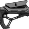 FXGLCORECPB.jpg F.A.B. DEFENSE BUTTSTOCK AR-15 - /M4 BLACK ADJ CHEEK PIECE