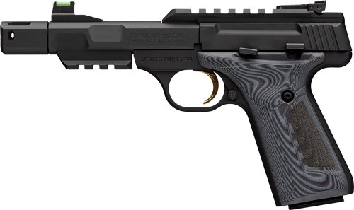 G051598490_LEFT BROWNING BUCK MARK CONTOUR PRO - 22LR 4.4" 10RD BLUED/BLACK