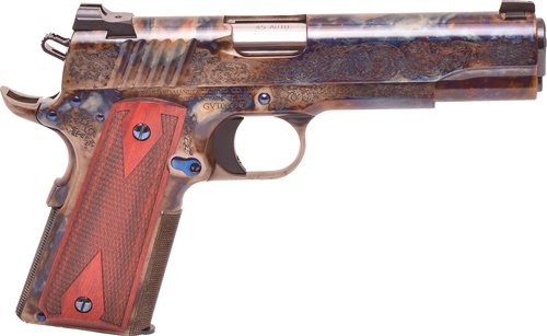 G1911CC1 STAND MANU 1911 45 ACP CASE - COLORED #1 ENGRAVING