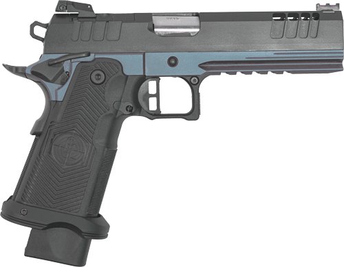 GLFA 1911DS SYNERGY 9MM 5" 20 - SHOT BLK SLIDE TITANIUM FRAME