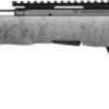 G70818_LEFT SAVAGE B17 17HMR TIMBERLITE - THUMBHOLE 18" CF 10RD GRY WOOD