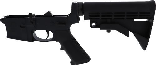 ANDERSON COMPLETE AR-15 LOWER - RECEIVER CLOSED BLACK