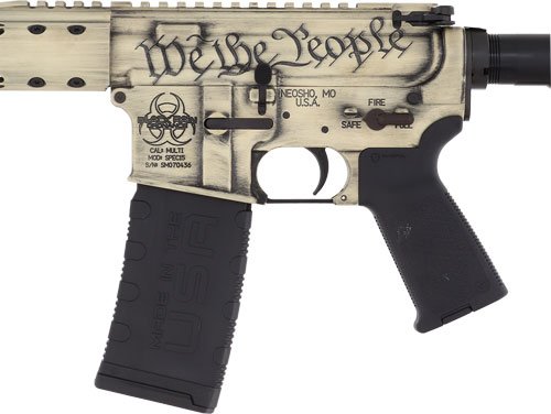 GBROWTPLSB_RECEIVER-L BLACK RAIN WE THE PEOPLE 5.56 - 16" LIGHT SAND BWORN 30RD