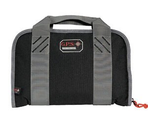 GPS DOUBLE COMPACT PISTOL CASE BLACK