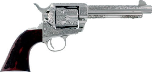 GPP411LNBB CIMARRON BUFFALO BILL CODY - 45LC 5.5" ENGRAVED NICKEL