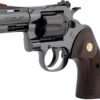 GPYTHONBP3WTS_ANGLE COLT PYTHON 357MAG 3" 6RD - BLUED WALNUT GOLD MEDALLION