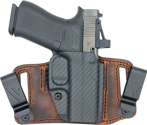 INS201G19.jpg VERSACARRY INSURGENT IWB/OWB - HOLSTER RH FOR GLOCK 19 BROWN