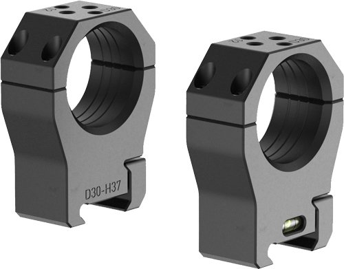 PR0008_1.jpg AUDERE SCOPE RINGS PSR 30MM - GEN III W/LEVEL HIGH BLACK