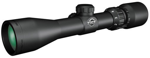 PS27X32_1 BSA EDGE HANDGUN SCOPE - 2-7X32MM DUAL-X BLACK MATTE