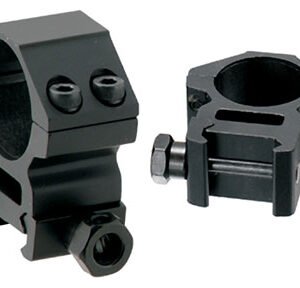 UTG RINGS 1" MEDIUM PROFILE - MATTE BLACK PICATINNY/WEAVER