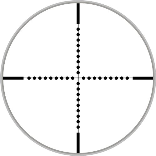 U6245AOIEW_RETICLE UTG SCOPE 6-24X50 1" AO - 36 COLOR ILLUMINATED MIL-DOT