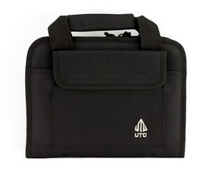 UTG DELUXE SINGLE PISTOL CASE BLK