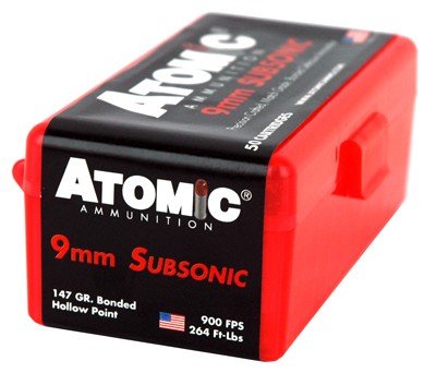 a00438_angle_1_1 ATOMIC 9MM LUGER 147GR - SUBSONIC JHP 50RD 10BX/CS