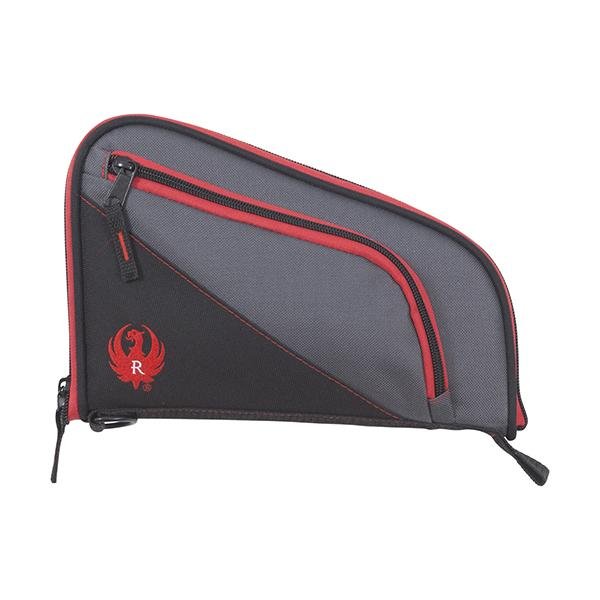 https3A2F2Fmedia.chattanoogashooting.com2Fimages2Fproduct2FAN274012FAN27401.jpg Allen Company Ruger Tucson Handgun Case Grey/Red 10" 27401