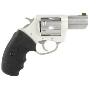 Charter Arms The Boxer Handgun .38 Spl 6rd Capacity 2.2" Barrel Silver with Black Grip