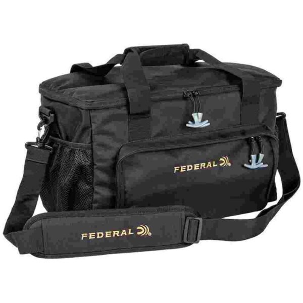 https3A2F2Fmedia.chattanoogashooting.com2Fimages2Fproduct2FFAFTGRB2FFAFTGRB-1.jpg Federal Top Gun Range Bag 16" x 9" x 9.5" Black