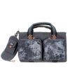 G-Outdoors Double Pistol Range Bag with Mag Storage and Glasses Case Grey
