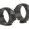 Leupold 2-Piece STD Windage Adjustable Steel Rings 1" Super Low Matte