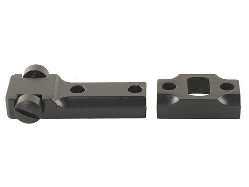 Leupold 2-Piece Standard Steel Base - Savage 10/110 Round Rear Receiver Matte Black