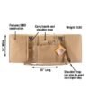 https3A2F2Fmedia.chattanoogashooting.com2Fimages2Fproduct2FLY78378512FLY7837851.jpg Tac-Mat Long Range Shooting Mat - Flat Dark Earth (FDE)
