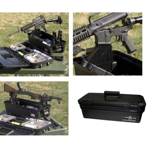 https3A2F2Fmedia.chattanoogashooting.com2Fimages2Fproduct2FMTTRB402FMTTRB40_1.jpg MTM Tactical Range Box for Regular and Tactical Rifle Black