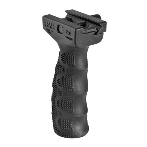 https3A2F2Fmedia.chattanoogashooting.com2Fimages2Fproduct2FNAfxregb2FNAfxregb-1.jpg Fab Defense REG Rubberized Ergonomic Foregrip Black