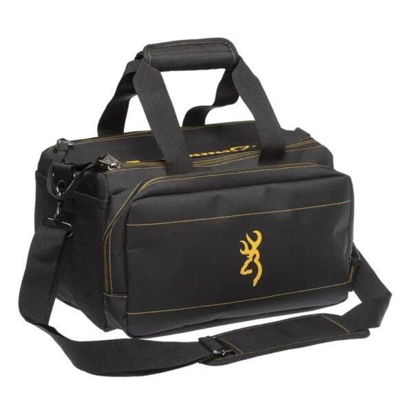 https3A2F2Fmedia.chattanoogashooting.com2Fimages2Fproduct2FQH1210958732FQH121095873-1.jpg Browning Black and Gold Mini Range Bag