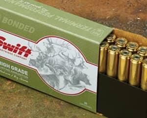 Swift Scirocco II Rifle Ammunition .300 Win Mag 180 gr BT 2919 fps 20/ct