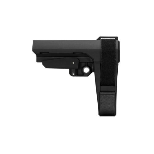 SB Tactical SBA3 5-Position Adjustable Stock for AR-15 Platforms- Black