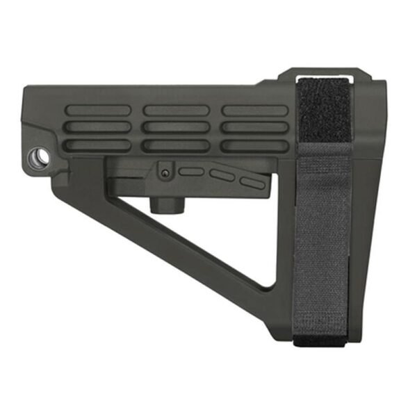 https3A2F2Fmedia.chattanoogashooting.com2Fimages2Fproduct2FSOSBA4X03MSB2FSOSBA4X03MSB.jpg SB Tactical SBA4 5-Postion Adjustable Brace for AR-15 Stealth Grey