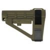 https3A2F2Fmedia.chattanoogashooting.com2Fimages2Fproduct2FSOSBA4X04SB2FSOSBA4X04SB.jpg SB Tactical SBA4 5-Postion Adjustable Brace for AR-15 OD Green