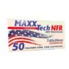 https3A2F2Fmedia.chattanoogashooting.com2Fimages2Fproduct2FTLMTNFR7622FTLMTNFR762 Maxxtech NFR Steel Case Rifle Ammunition 7.62x39mm 123gr FMJ Boxer Primed 2330 fps 50/ct