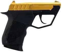 https3A2F2Fmedia.chattanoogashooting.com2Fimages2Fproduct2FTX122TUC13G2FTX122TUC13G1 Taurus 22 TUC Handgun .22 LR 9rd Magazine 2.5" Barrel Black/Gold PVD