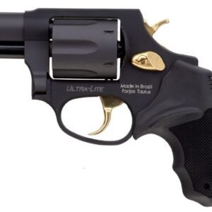 Taurus 856 Ultra Lite .38 Spl 6rds 2" Barrel Matte Black w/Gold Accents