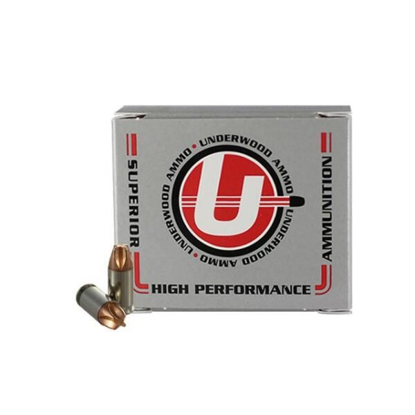 https3A2F2Fmedia.chattanoogashooting.com2Fimages2Fproduct2FUB6392FUB639 Underwood Xtreme Defender Hunting & Self Defense Handgun Ammunition .380 ACP(+P) 68gr Solid 1400 fps 20/ct