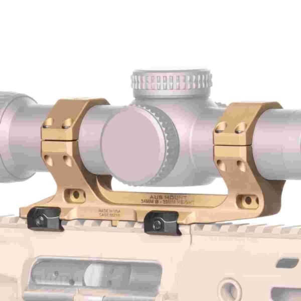 https3A2F2Fmedia.chattanoogashooting.com2Fimages2Fproduct2FWD1001552FWD100155-1_1.jpg Reptilia AUS 1-Piece Scope Mount 34mm 1.54" FDE