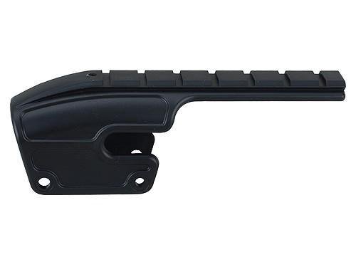 https3A2F2Fmedia.chattanoogashooting.com2Fimages2Fproduct2FWE483402FWE48340 Weaver No Gunsmith Shotgun Saddle Mount - Remington 870 SA - Matte