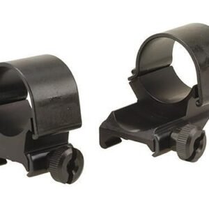 Weaver Detachable Extension Top Mount Aluminum Scope Rings - 1" High EXT - Matte