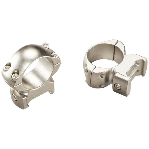 https3A2F2Fmedia.chattanoogashooting.com2Fimages2Fproduct2FWE493222FWE49322-1.jpg Weaver Grand Slam Steel Top Mount Scope Rings 1" High Silver