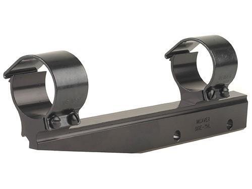 https3A2F2Fmedia.chattanoogashooting.com2Fimages2Fproduct2FWE493402FWE49340.jpg Weaver Detachable Side Mount Aluminum Scope Rings & Base Mount 1" High (Long Style)
