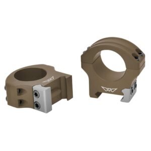 Warne HyperLite 34mm Medium Dark Earth Scope Rings