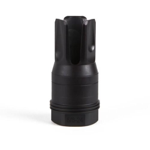 https3A2F2Fmedia.chattanoogashooting.com2Fimages2Fproduct2FXISL76258X2490DEGF2FXISL76258X2490DEGF.jpg Sig Sauer Clutch-Lok Shouldered QD Flash Hider for SLX/SLH Suppressors 7.62mm Black