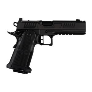 Alpha Foxtrot AF1911-Romulus MOS Adapter Handgun 9mm Luger 17(1) & 20rd(1) Magazines 5" Comp Bull Barrel DLC Black