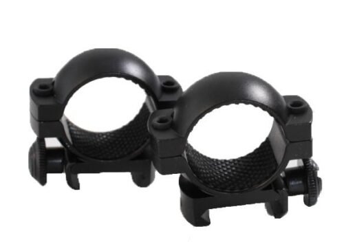 Traditions Aluminum Scope Rings fits Weaver Style Bases 1" Med - Matte Black